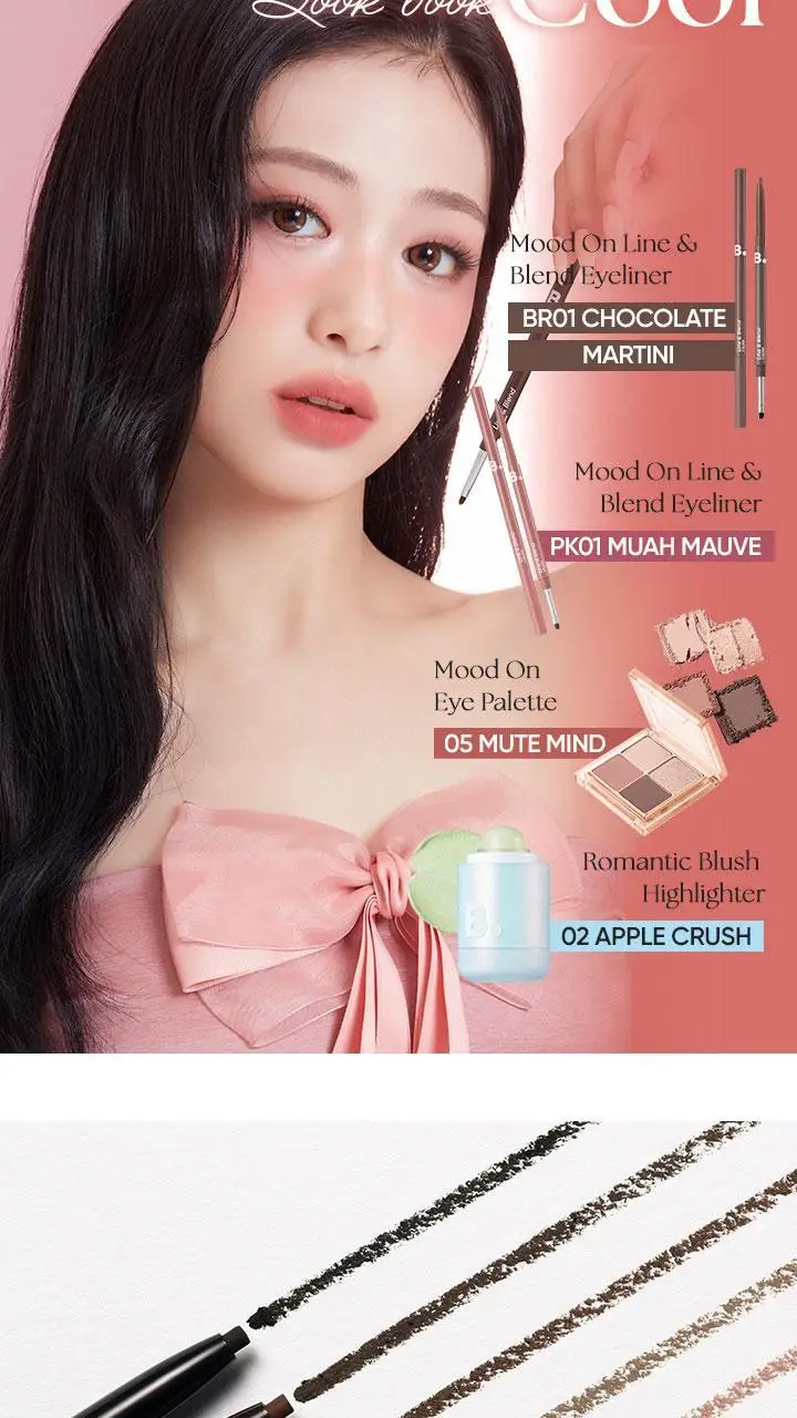 [브러쉬 내장] 바닐라코 무드 온 라인 앤 블렌드 아이라이너 (펜슬/트임) 8colors 상세페이지 16